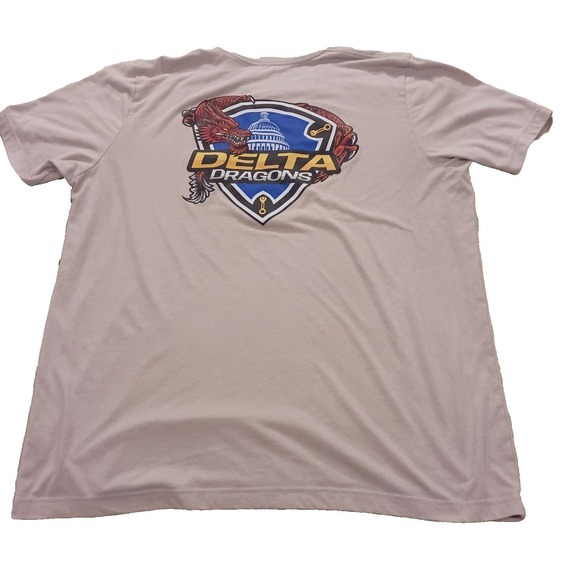 The Army Aviation Brigade Other - The Army Aviation Brigade Delta Dragons T-Shirt Mens XL Tan Short Sleeve Graphic